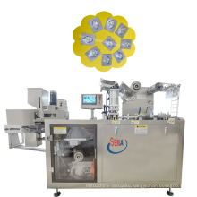 Automatic aluminum-plastic packaging jelly bean blister packaging machine